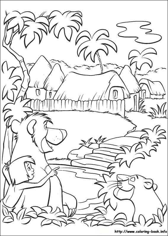 Jungle Book coloring picture